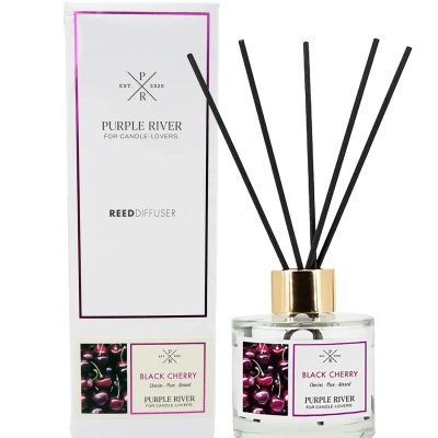 Purple River geurstokjes 100 ml - Black Cherry