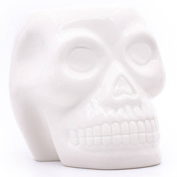 Kominek tradycyjny do wosku zapachowego ceramiczny - Czaszka Skull