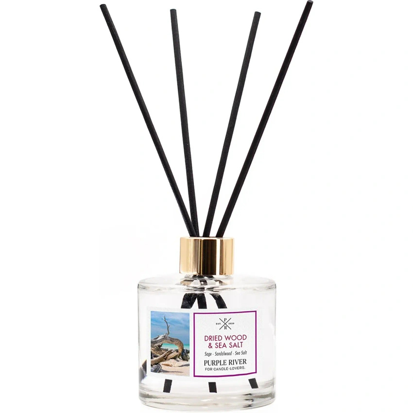 Difusor de varillas Purple River 200 ml - Dried Wood Sea Salt