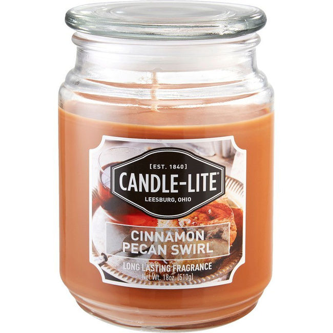 Natural scented candle Candle-lite Everyday 510 g - Cinnamon Pecan Swirl