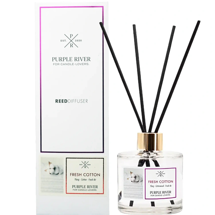 Purple River fragancia en barra 100 ml - Fresh Cotton