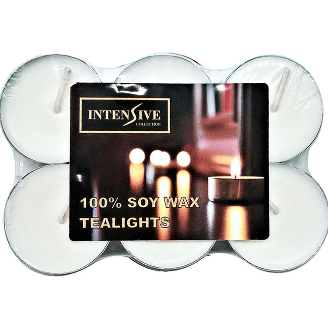 Unscented soy tealights Intensive Collection 6 pcs