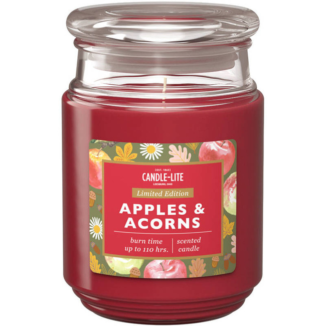 Doftljus naturligt Candle-lite Everyday 510 g - Apples Acorns