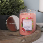 Ароматическая соевая свеча с эфирными маслами	Розовый грейпфрут Colonial Candle