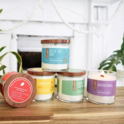 Bougie parfumée soja huiles essentielles Candle-lite Essential Elements 454 g - Seize the Day