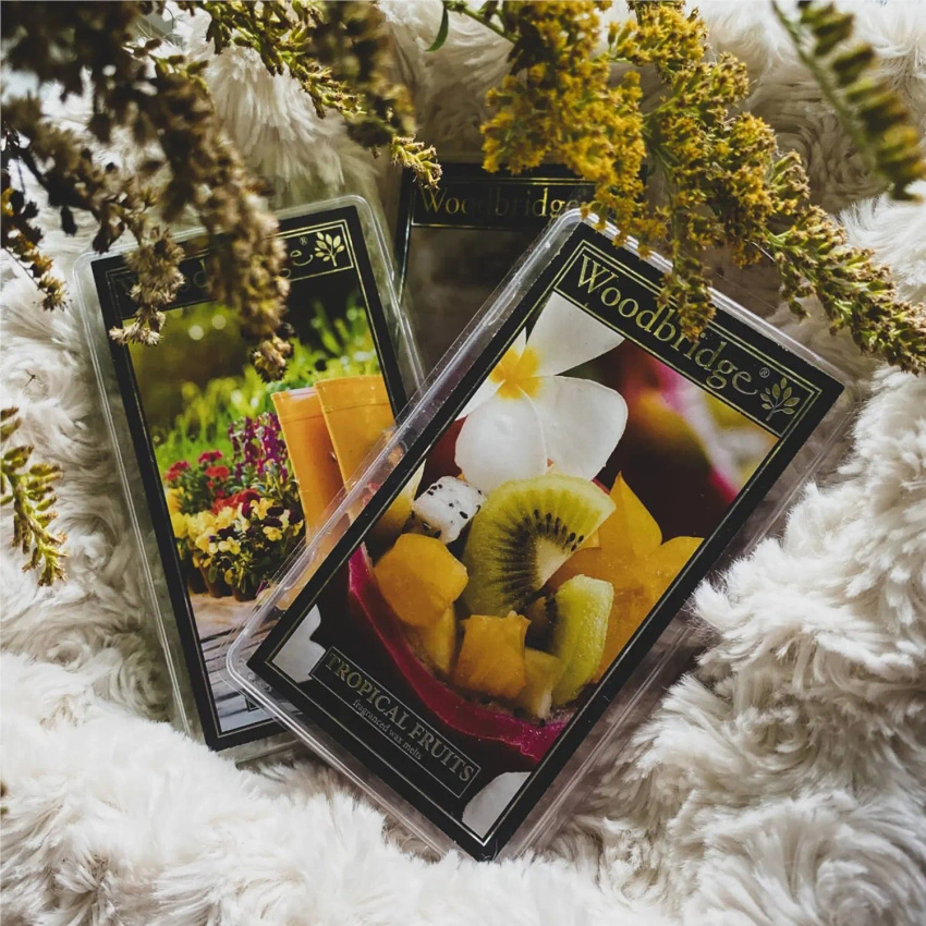 Ceras perfumada Woodbridge fruta tropical 68 g - Tropical Fruits