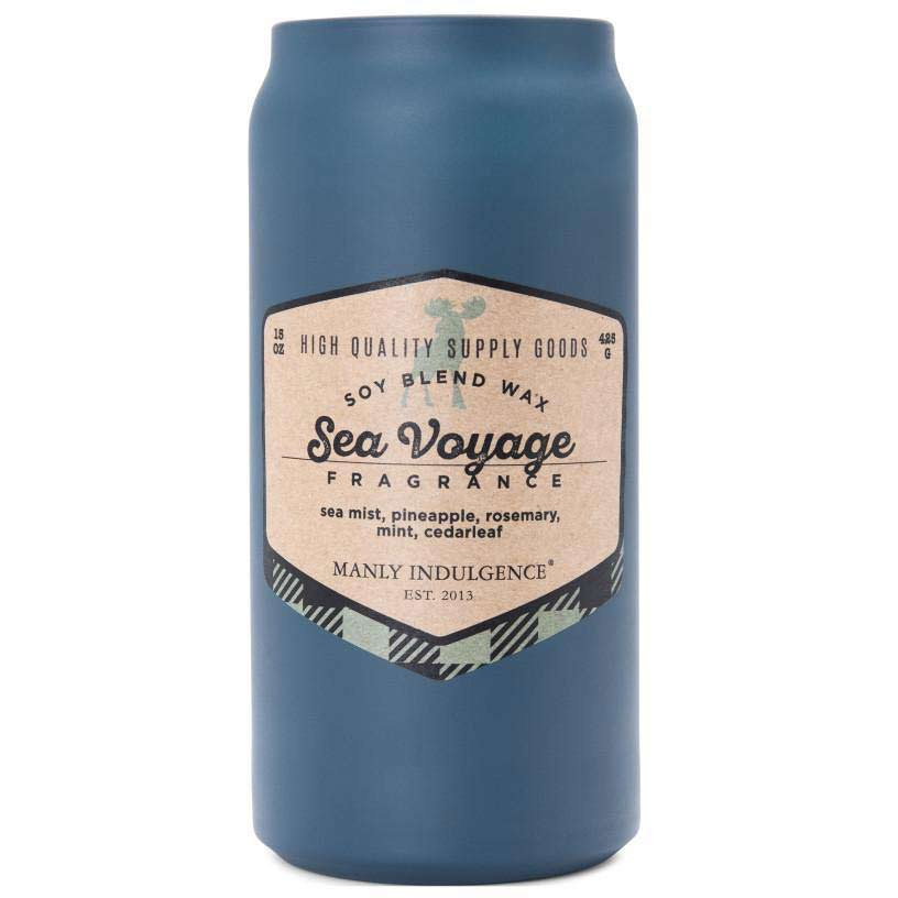 Soja geurkaars voor mannen Sea Voyage Colonial Candle