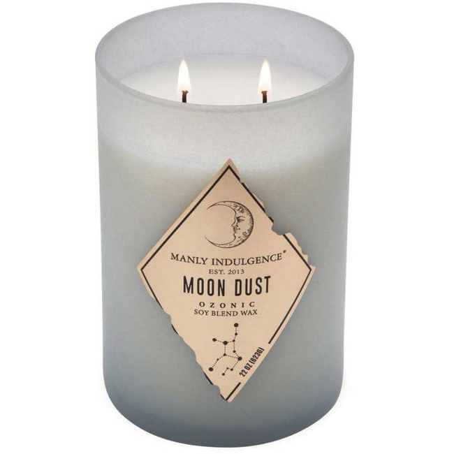 Ароматическая свеча соевая для мужчин Лунная пыль Colonial Candle