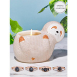 Charmed Aroma świeca z biżuterią Leniwiec 396 g Pierścionek Swarovski® - Sloth