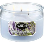 Świeca zapachowa naturalna 3 knoty Fresh Lavender Breeze Candle-lite